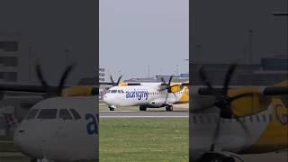 The static prop effect  #atr72600 #airplane #aviation #planespotting #turboprop #aviationlovers