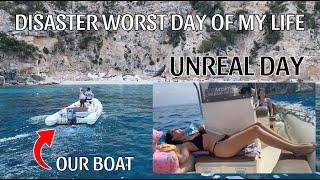 TAKING A MOTORBOAT ON THE OCEAN ALONE IN SARDINIA | THE MOST UNREAL BEACHES YOU WILL EVER SEE!