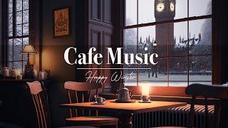 Cozy Coffee Shop 4K ️Piano Jazz Music for Relaxing, Studying and Working