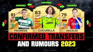 ALL NEW CONFIRMED TRANSFERS & RUMOURS!  ft. Cucurella, Draxler, Fresneda…