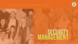 Security Management