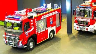 MOST IMPRESSIVE RC MODEL FIRE TRUCK COLLECTION!! RC FIRE TRUCKS, RC FIRE RESCUE OPERATIONS, RC CARS