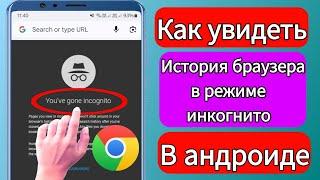 Как посмотреть историю браузера в режиме инкогнито || Удалить историю браузера в режиме инкогнито