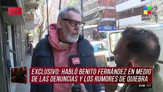  EXCLUSIVO: reapareció BENITO FERNÁNDEZ después del escándalo con sus empleados