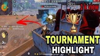 TOURNAMENT HIGHLIGHT ||  MONTAGE BY AS SANJAY ROCK  -GARENA FREE FIRE