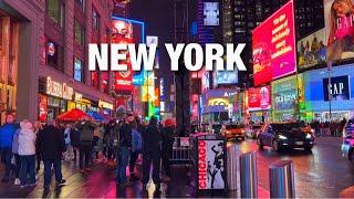 New York City LIVE Manhattan Friday Night & Possible Snow in New York City? (December 20, 2024)