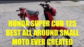 Honda Super Cub 125 SuperCub Review - Test Drive, Start, Run, Demonstration