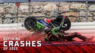 The defining crashes of #WorldSBK in 2023  | #2023SeasonReview