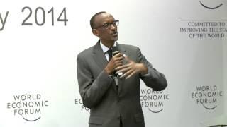 President Kagame speaks on free travel at World Economic Forum Africa 2014