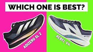 Adidas Adizero SL 2 vs New Balance Rebel 4: Daily Trainer Shootout!