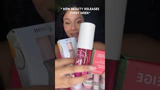 NEW beauty releases HYPED #sephora #skincare #preppy #beauty #makeup #preppygrwm #funny #viralbeauty