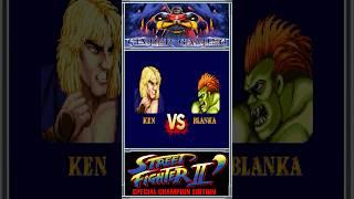 Street Fighter 2: SCE - Ken VS Blanka