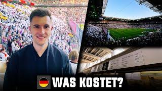 Ticket, Essen, Anreise  Was kostet ein Stadionbesuch beim Länderspiel der Nationalmannschaft?