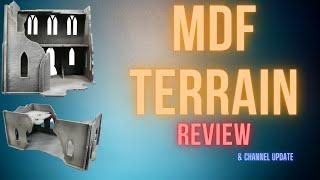 ITC Terrain Review - MDF Terrain Review - Channel Update - Tabletop Gaming Terrain