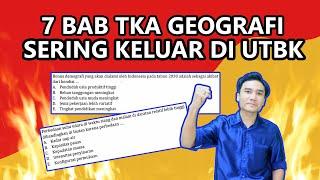 7 SOAL TKA GEOGRAFI SOSHUM YANG SERING KELUAR DI UTBK