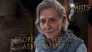 HOGWARTS LEGACY Gameplay Walkthrough Professor Hecat's Assignment 1 FULL GAME [4K 60FPS]