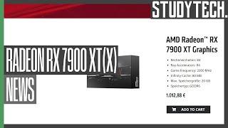 News: AMD Radeon RX 7900 XT(X) Verfügbarkeit & Preise / Grafikkarten [2K/Deutsch] #studytech