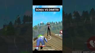 SONIA VS DIMITRI CHARACTER ABILITY TEST #sonia #dimitri #freefire