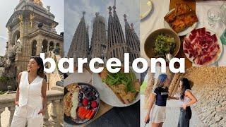 BARCELONA TRAVEL VLOG | summer '24 | eating tapas, sightseeing, exploring (ur ultimate travel guide)