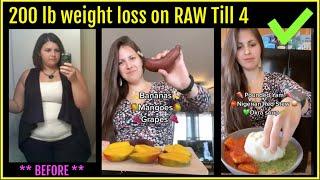 Freelee reviews What I eat in a day - Raw Till 4 200lb weight loss