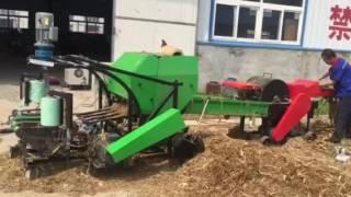 Automatic Silage Feed Round Baling And PE Film Wrapping Machine