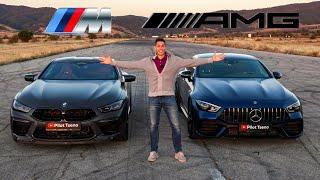 BMW M8 Competition vs Mercedes AMG GT63s DRAG RACE