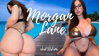 MORGAN LANEXO  Plus Size Model / Curvy Model / Micro Bikini / Try On Haul / Bio