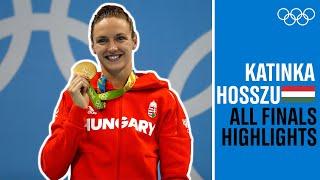 Katinka Hosszu  All Rio Finals! ‍️