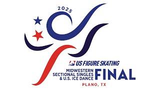 Intermediate Men Short Program | 2025 Midwestern Sectional Singles Final