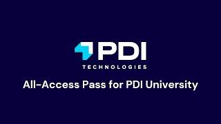 All-Access Pass for PDI University