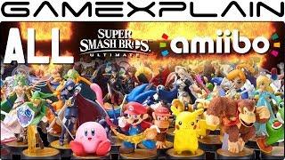 Scanning All 171 amiibo in Super Smash Bros. Ultimate!