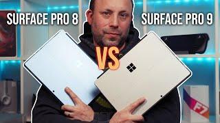 Surface Pro 9 vs Surface Pro 8 - Detailed Comparison