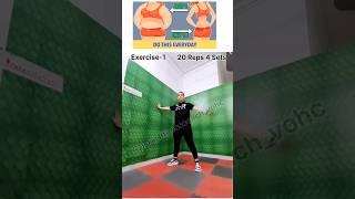 Best Exercise for Belly fat #coachisra #vohc #homeworkout #fitness #fatloss #music #bellyfat