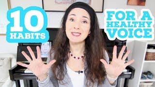 10 Daily Habits for a Healthy Singing Voice