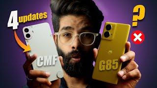 Best 5G Phone Under 20KMoto G85 VS CMF Phone After A Month | Flipkart BBD sale 2024