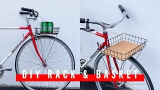 DIY bike front rack & basket under $25 IKEA HACK