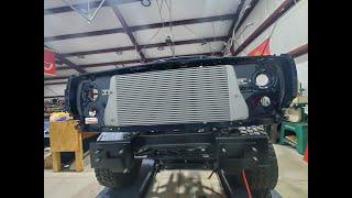 1990 Dodge Ram W350 Frame Off Rebuild Part 17, Mishimoto cooler install, door lock motor rebuild