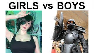 BOYS VS GIRLS MEMES GAMING V5