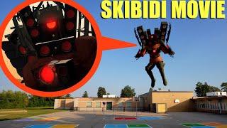 when you see Titan Speaker Man chasing you, RUN Away as FAST as Possible!! (Skibidi Toilet Movie)