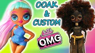 NEW LOL OMG REPAINT Fashion Dolls/ OOAK and CUSTOM LOL OMG Art REAL PHOTOS Collectors  6th part