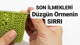 Yelek Hırka Battaniyeler İçin  Kolay Örgü Deseni / Very Easy Knitting Tutorial Stitch Free Pattern