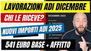 Assegno di inclusione Dicembre 2024: Lavorazioni iniziate!