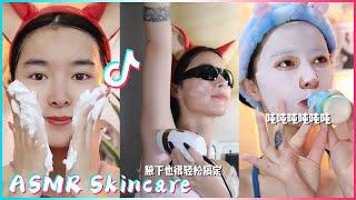 Jannatul️MitsuisenAesthetic ASMR Skincare RoutineBest satisfying selfcare asmr routine153