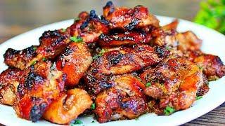 Honey Garlic Baked Chicken Thighs Recipe - Easy Chicken Recipe