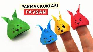 How to Make Origami Rabbit Puppet Paper Finger Puppet