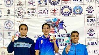 Rezina Tamang | Silver  | Nanquan | 33rd Senior Nation Wushu Championship - 2024