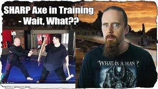 How NOT to Train with an Axe - Astonishing Safety Fail!