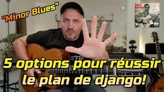 Minor Blues Django Reinhardt - 5 options pour réussir le plan - Gypsy Jazz Manouche Tutorial Free