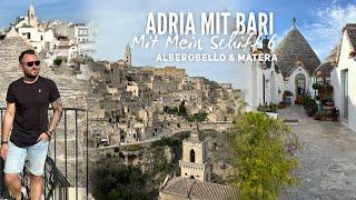 Adria mit Mein Schiff 6 Vlog #5: Von Bari nach Alberobello und Matera