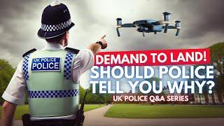 Can Police FORCE You to Land Your Drone WITHOUT explaining?